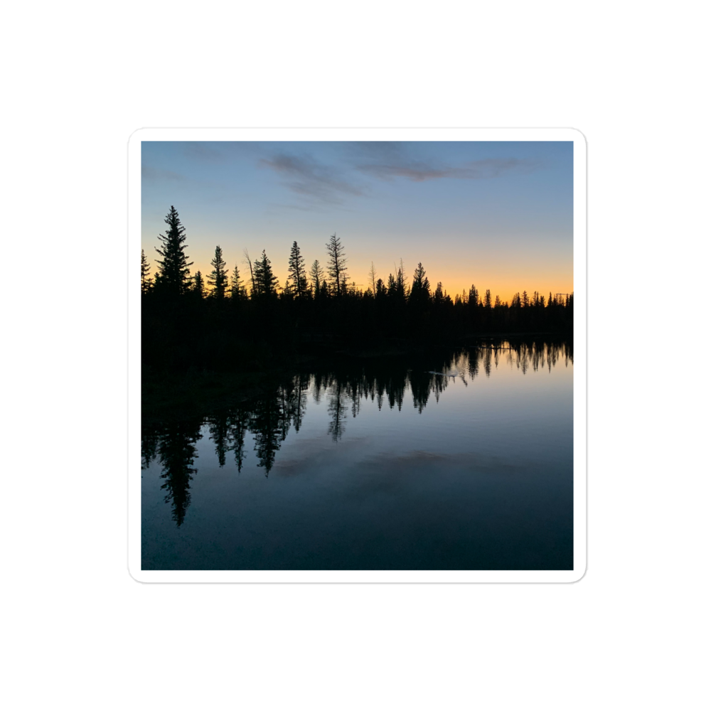 Reflections | Bubble-free stickers