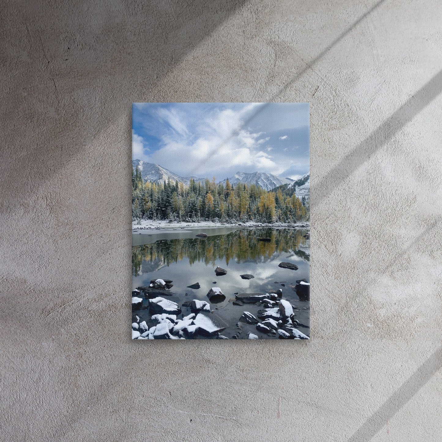 Frosty Reflections | Thin Canvas