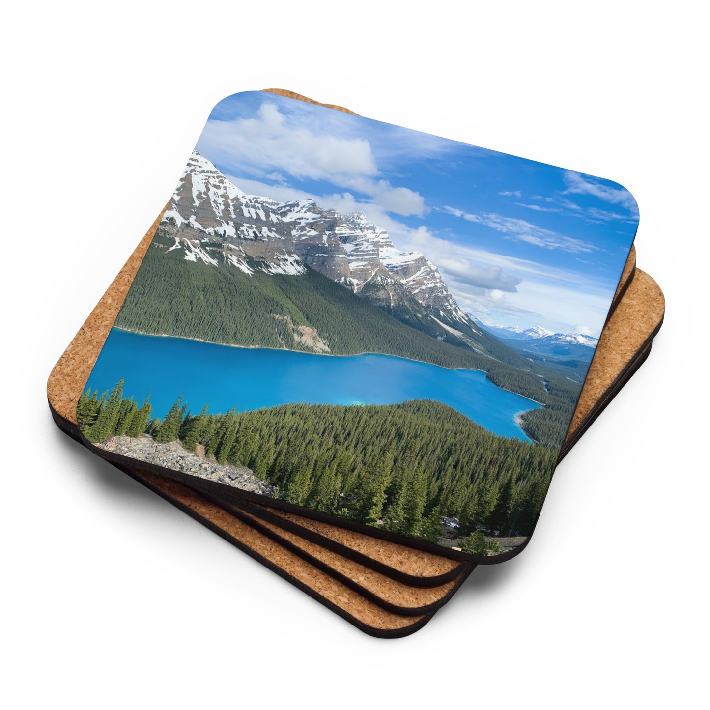 Peyto Lake | Cork-back Coaster