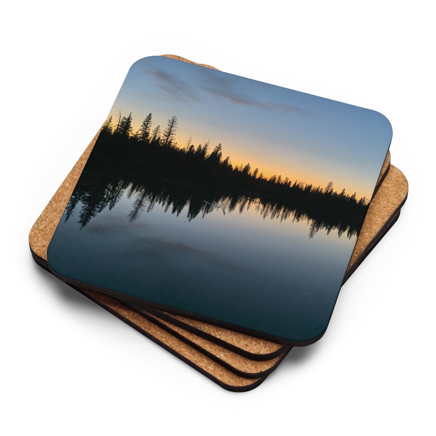 Sunset Reflections | Cork-back Coaster
