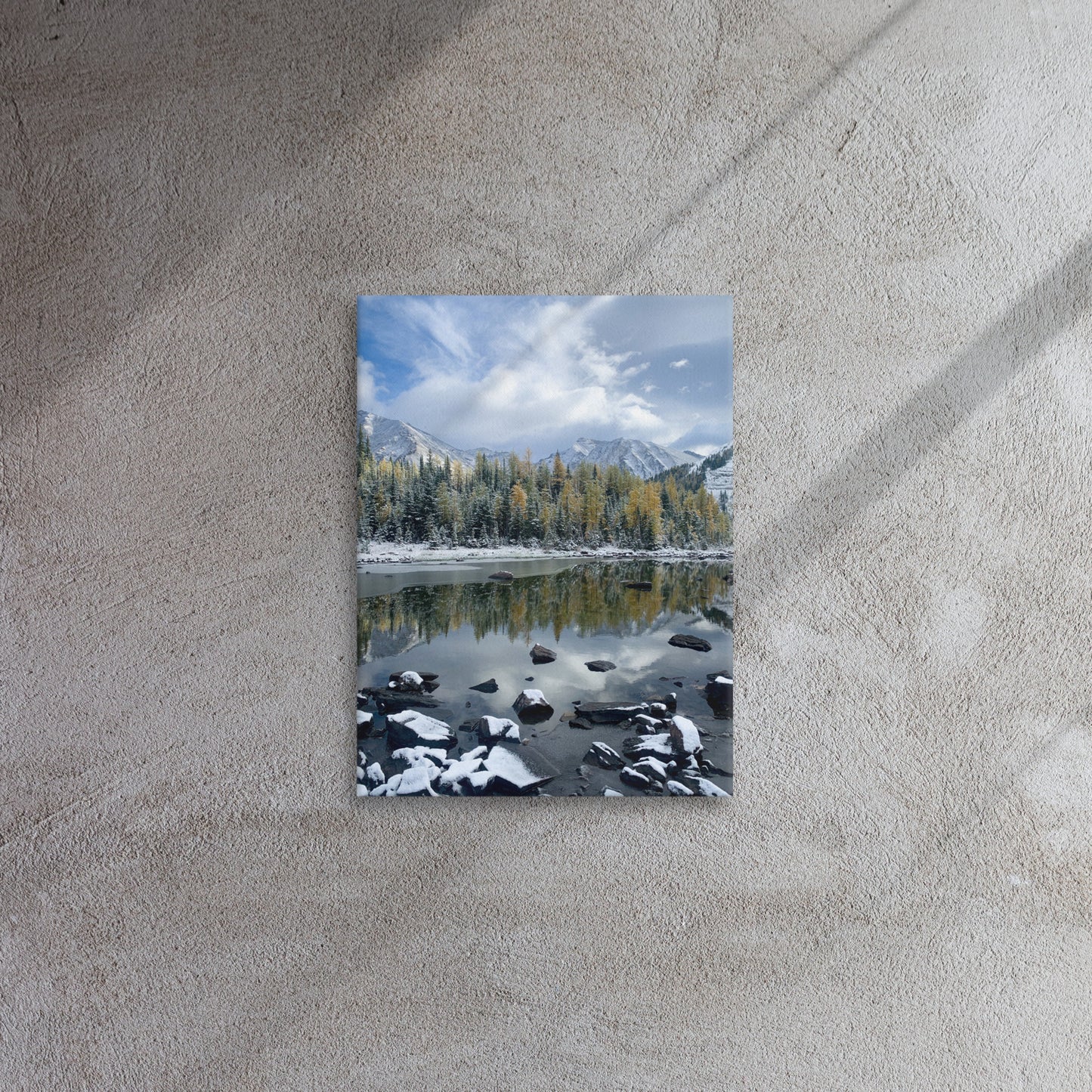 Frosty Reflections | Thin Canvas