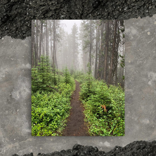 Foggy Footpath | Thin Canvas