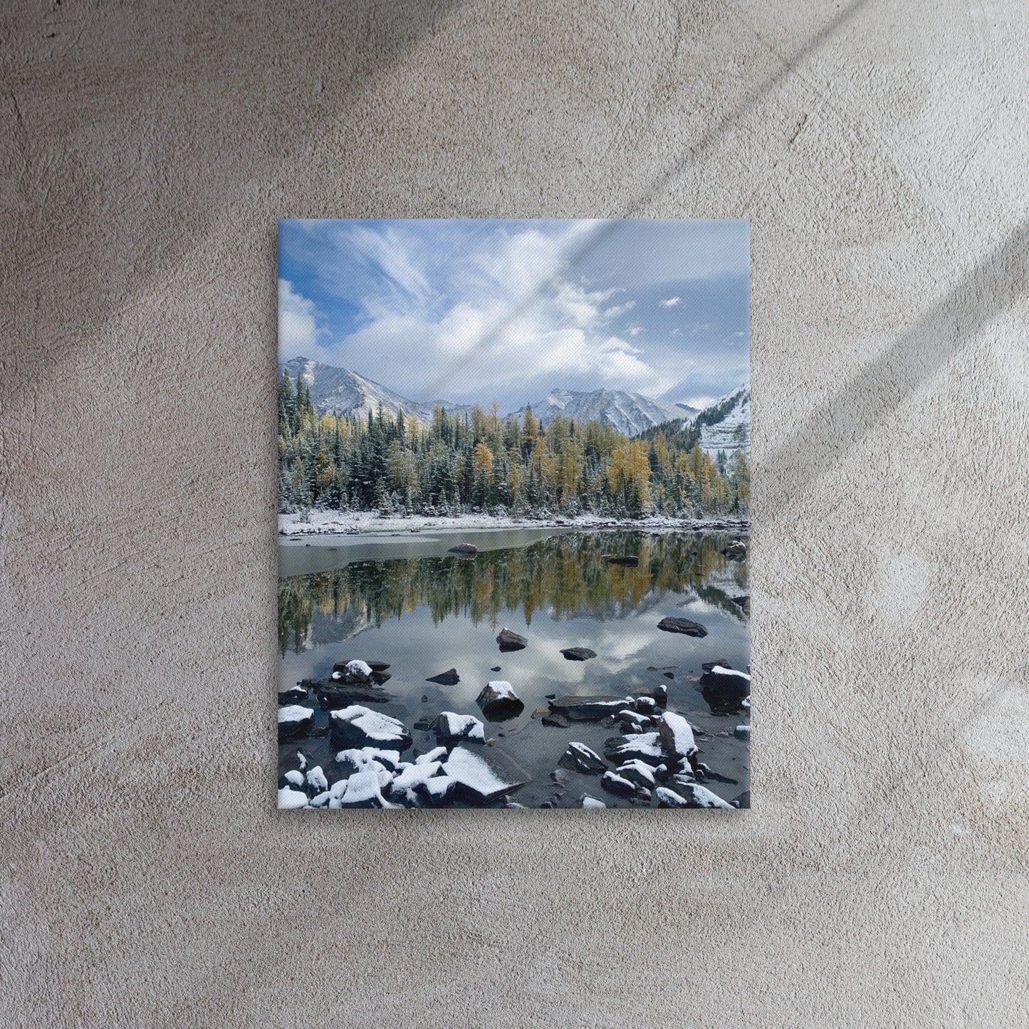 Frosty Reflections | Thin Canvas