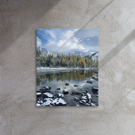 Frosty Reflections | Thin Canvas