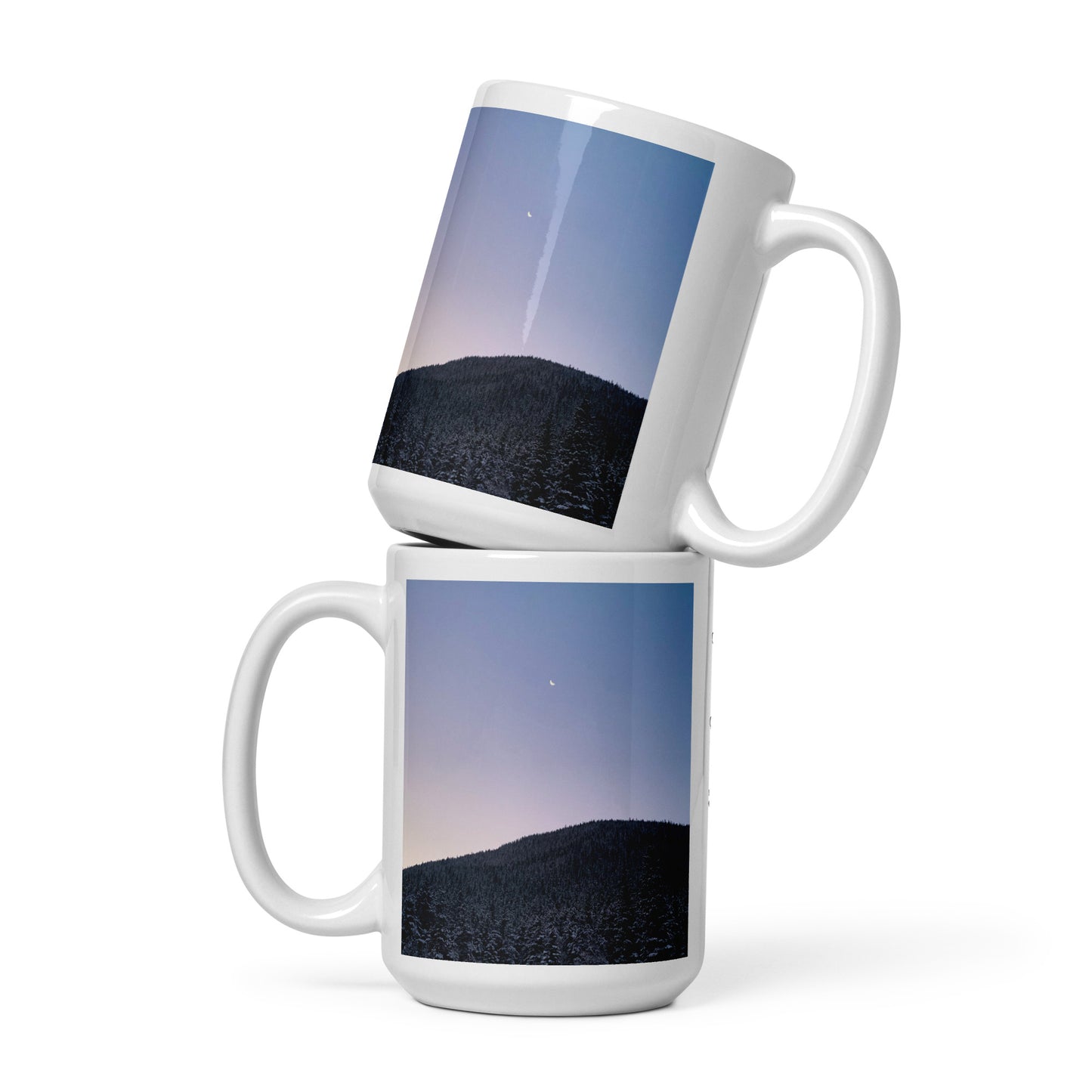 Moonlit | White glossy mug